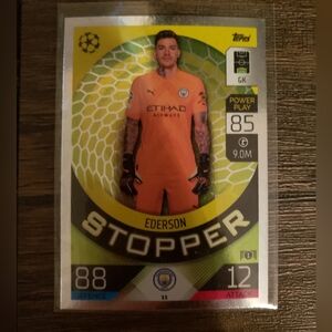 ⚽️ Topps Match Attax Ederson Stopper Card ⚽️
